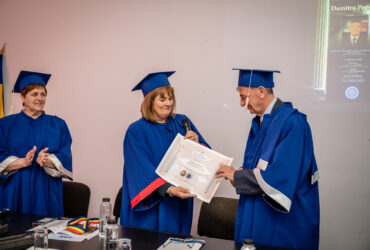 Prof.univ.dr.ing. Dumitru POPESCU, Doctor Honoris Causa al UAV