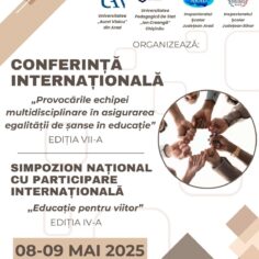 Conferință: Egalitatea de șanse în educație